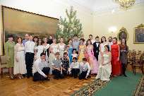 Преподаватели и ученики воскресной школы Свято-Георгиевского храма и ЦСМ
